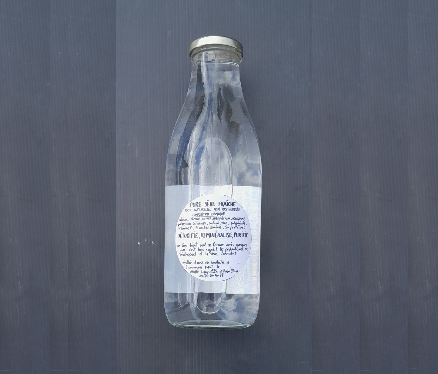 1 litre Bouteille en verre