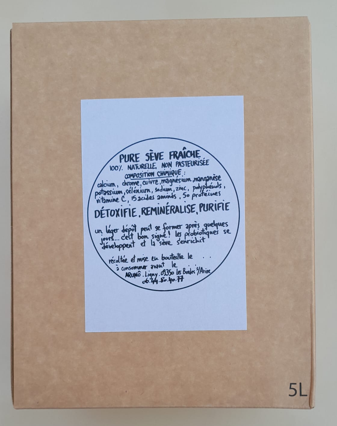 5 litres Bag-in-Box